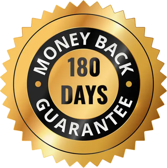Jellu Tide 60-day money-back guarantee seal